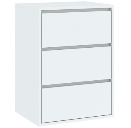 Komoda BERNO 3S Bílá
