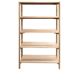 Regál Braidwood bělený dub