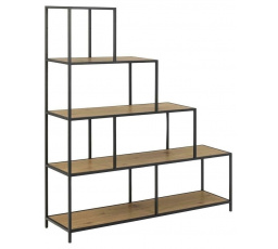 Přírodní schodový regál Seaford