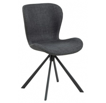 Otočná židle Batilda-A1 tmavě šedá