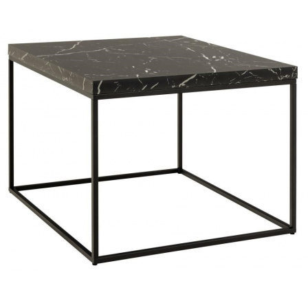 Stolek Barossa 60x60cm černý mramor