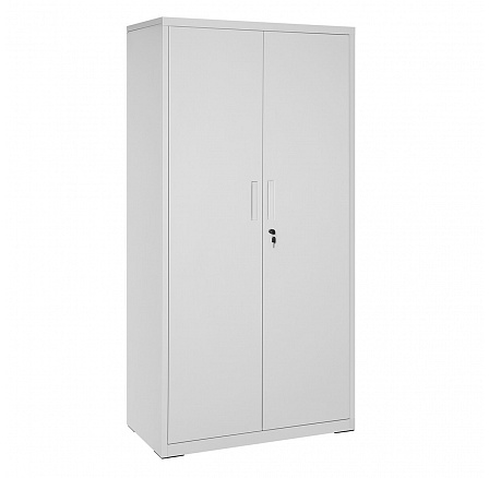 Komoda 80x40x180cm, kov, bílá, AUS-E1115 GREY