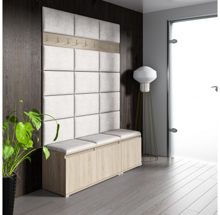 Předsíňová stěna EMI 6, Trinity 01/Dub Sonoma Předsíňová stěna EMI 6, Trinity 01/Dub Sonoma