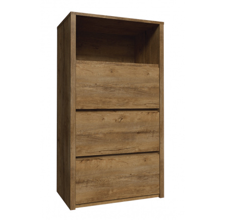 Komoda MONTANA KS3, Dub Lefkas Komoda MONTANA KS3, Dub Lefkas