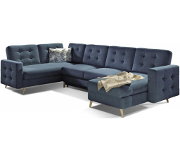 Sedací souprava ve tvaru U ASGARD, Soro 76 / Botanical 80 univerzální