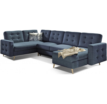 Sedací souprava ve tvaru U ASGARD, Soro 76 / Botanical 80 univerzální