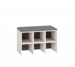 Botník BLANCO 22, Borovice sněhová/šedá