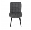 Jídelní židle, šedá, látka, HC-462 GREY2