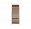 Šatní skříň AVO 02, světlá Sonoma / antracit
