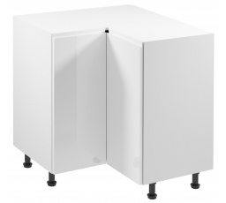 Kuchyňská dolní skřínka - ASPEN D90N, Bílá/Bílý lesk