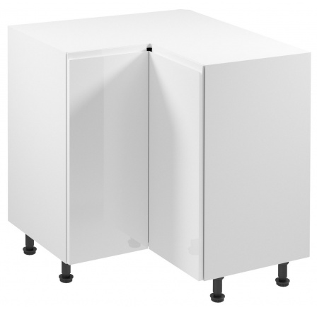 Kuchyňská dolní skřínka - ASPEN D90N, Bílá/Bílý lesk