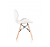 Jídelní židle K281, Bílá/Buk Výprodej !