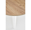 Jídelní stůl RINGO, Dub craft/Bílá