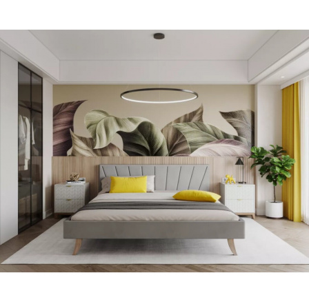 Postel HEAVEN Trinity Šedá 180 x 200 Postel HEAVEN Trinity Šedá 180 x 200