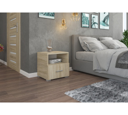 Noční stolek se zásuvkou EMI Sonoma