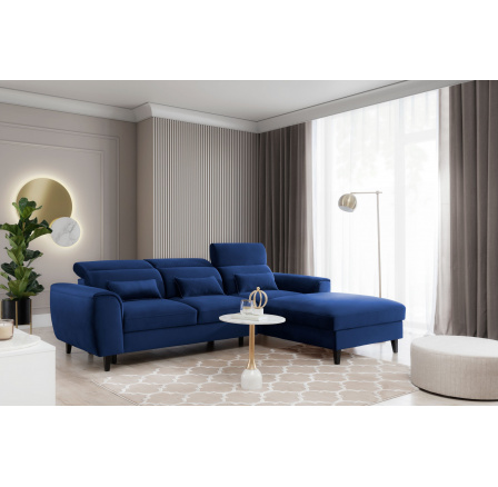 Rohová sedací souprava Foble, Velvetmat 40 Pravá