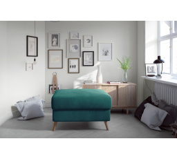 Asgard Taburet Matný Samet 75 73x73