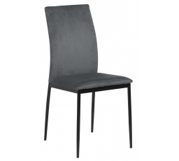Židle Demina tmavě šedá