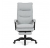 Kancelářské křeslo, synchronní mechanismus, stříbrná látka, KA-Y350 SIL