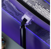 Držák na monitor 49 palců, šedo-černý LED RGB X-ARM