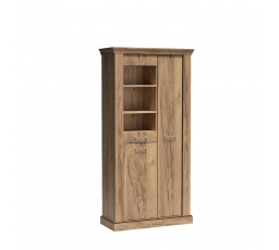 Vitrína ANTICA A10, craft Zlatý