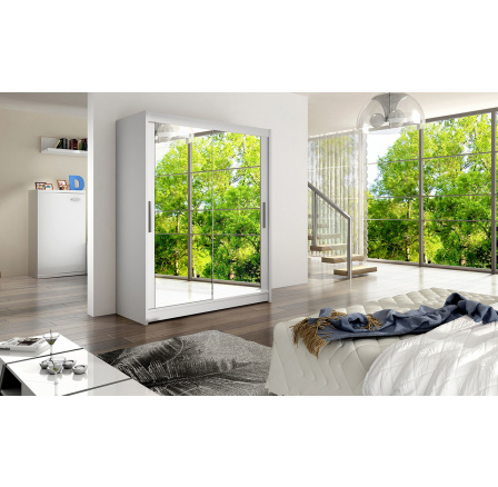 Šatní skříň WENTURA XI, Bílá Šatní skříň WENTURA XI, Bílá