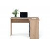 Psací stůl BEGA, Dub Artisan/Grafitový UNI