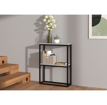 Konzole MASON Černá+Beton Konzole MASON Černá+Beton