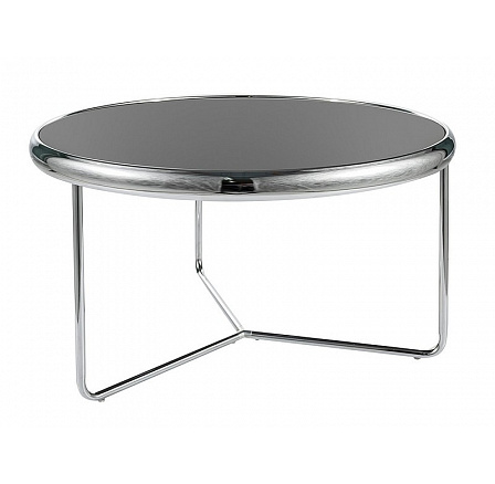Konferenční stolek SCARLET, Černá/Chrom FI74
