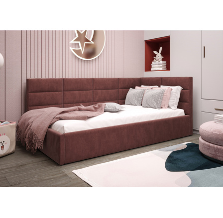 Postel ZAZU - volitelný odstín - pravá strana