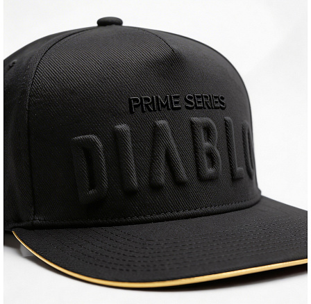 Černá kšiltovka Prime Snapback Diablo Chairs
