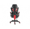 Křeslo herní Winner černo červené s područkami