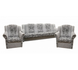 Sedací souprava Agáta Bergamo světle šedá