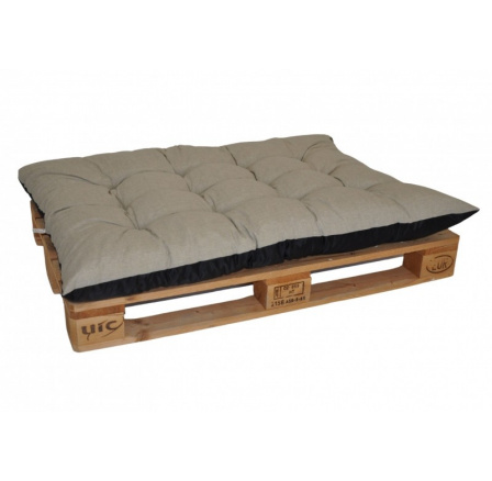 Paletový sedák / zahradní matrace tmavě béžový melír Paletový sedák / zahradní matrace tmavě béžový melír