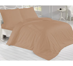 Saténový povlak na polštář béžový 50x70