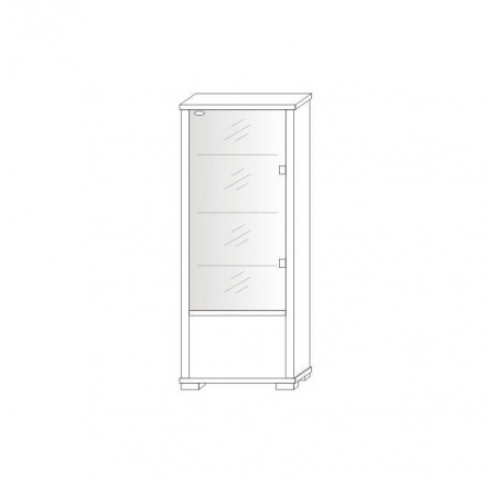 Vitrína 0,5 1S DSZ KACPER