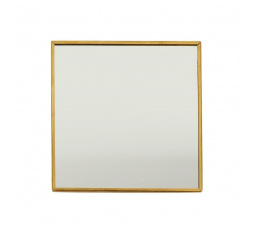 Zlatý čtvercový zrcadlový podstavec