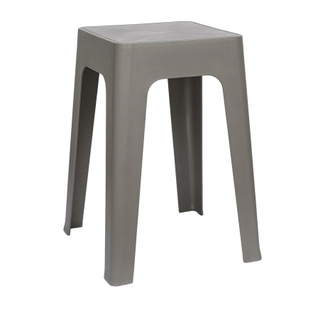 Šedá stolička Spectra z plastu