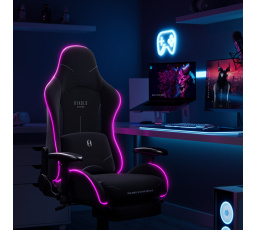 Herní křeslo LED RGB Starter černé