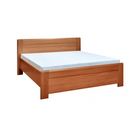 ELIZABET 2 (ELINOR 2 ) 180 - dřevěná postel s úp, masiv OŘECH  (newitg 180 bal.č.5) a rošty (č.14 BV26-2x bal.4/6) boční výklop- (6 balíků),kolekce "FN" (Z)