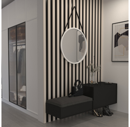 Zrcadlo Grace na pásku, 60cm Zrcadlo Grace na pásku, 60cm