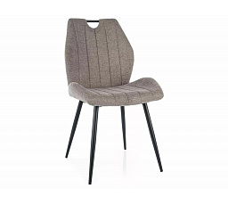 Jídelní židle ARCO BREGO, Béžová 34/Černá