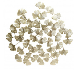 Kovová dekorace Zlatý jinan