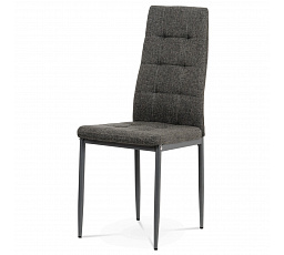 Jídelní židle, šedá, látka, DCL-397 GREY2