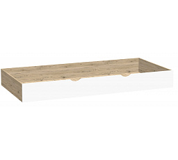 Šupík k posteli APETITO 13, Dub/Bílá