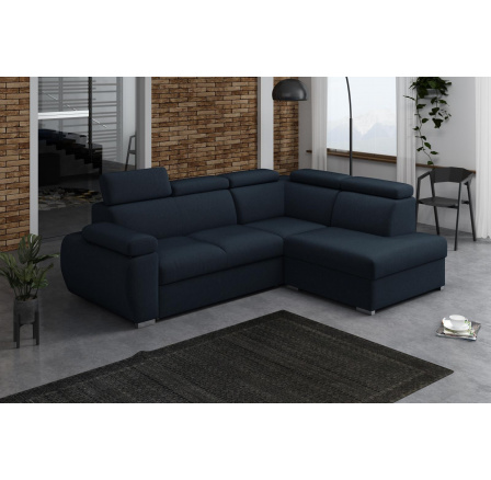 Rohová sedací soustava Bodie IV pravá modrá Rohová sedací soustava Bodie IV pravá modrá