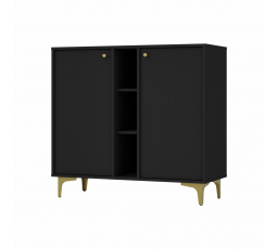 Komoda Tomila 822/1, černý grafit