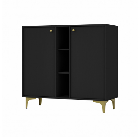 Komoda Tomila 822/1, černý grafit