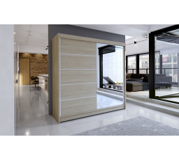 Šatní skříň TAISA III 180, Dub sonoma