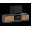 TV komoda MALVÍNA 140, Antracit/Dub artisan